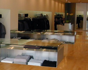 commercial shelving